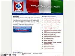 Sites similar to italiancivicleague.org