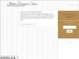 Sites similar to italiandesignershoes.com