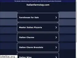 Sites similar to italianfarmstay.com