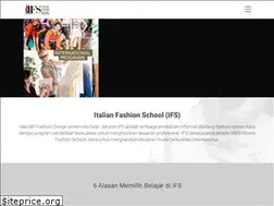 Sites similar to italianfashionschool.id