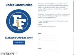 Sites similar to italianfoodfactory.com