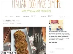 Sites similar to italianfoodmadesimple.com
