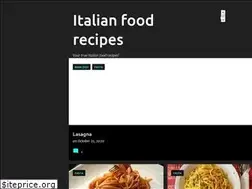 Sites similar to italianfoodrecipes.net