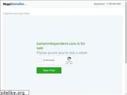Sites similar to italianindependent.com