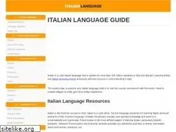 Sites similar to italianlanguageguide.com