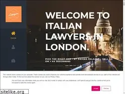 Sites similar to italianlawyersinlondon.com