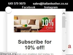 Sites similar to italianleather.co.nz