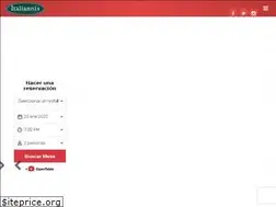 Sites similar to italiannis.com.mx
