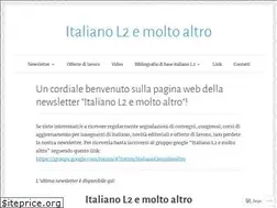 Sites similar to italianol2emoltoaltro.wordpress.com