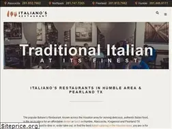 Sites similar to italianosrestaurant.net
