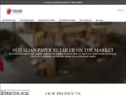 Sites similar to italianpapershop.com