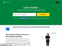 Sites similar to italianpod101.com