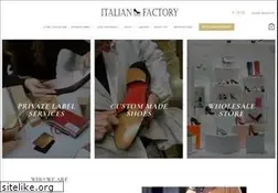 Sites similar to italianshoefactory.com