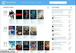 Sites similar to italiansubs.net