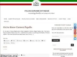 Sites similar to italiansurname.com