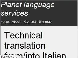 Sites similar to italiantechnicaltranslations.com
