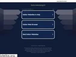 Sites similar to italianwebdesign.it