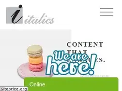 Sites similar to italics.in