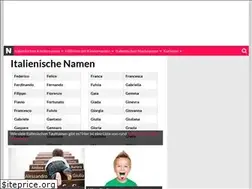 Sites similar to italienischenamen.de