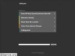 Sites similar to italk.pro