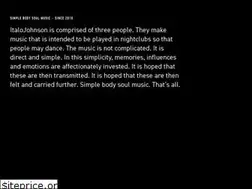 Sites similar to italojohnson.com