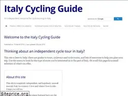 Sites similar to italy-cycling-guide.info