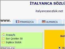 Sites similar to italyancasozluk.net