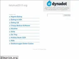 Sites similar to italyinus2013.org
