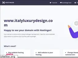 Sites similar to italyluxurydesign.com