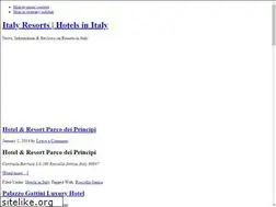 Sites similar to italyresorts.net