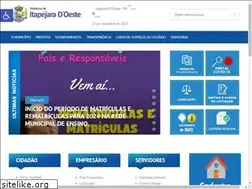Sites similar to itapejaradoeste.pr.gov.br
