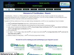 Sites similar to itcertsphx.com