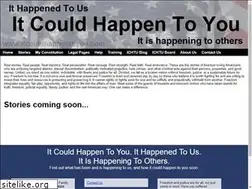 Sites similar to itcouldhappentoyou.org