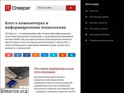 Sites similar to itcreeper.ru
