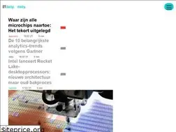Sites similar to itdaily.be