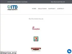 Sites similar to itdfoodsafety.com