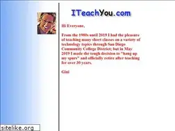 Sites similar to iteachyou.com
