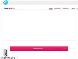 Sites similar to iteamdevs.com