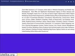 Sites similar to itechwebsolution.com