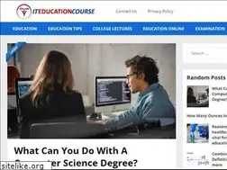 Sites similar to iteducationcourse.com