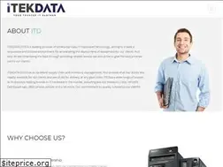 Sites similar to itekdata.com
