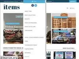 Sites similar to items.ssrc.org