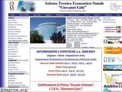 Sites similar to itesgiovannicalo.edu.it