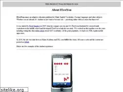 Sites similar to itestyou.com