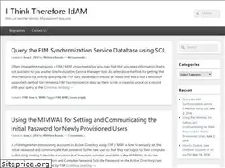 Sites similar to ithinkthereforeidam.com