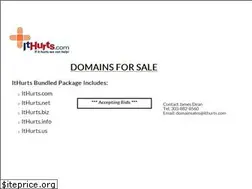 Sites similar to ithurts.com