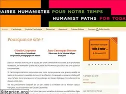 Sites similar to itineraireshumanistes.org