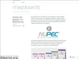 Sites similar to itinerantemx.wordpress.com