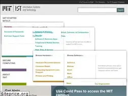 Sites similar to itinfo.mit.edu
