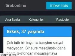 Sites similar to itiraf.online
